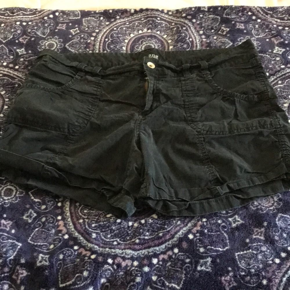 Black shorts